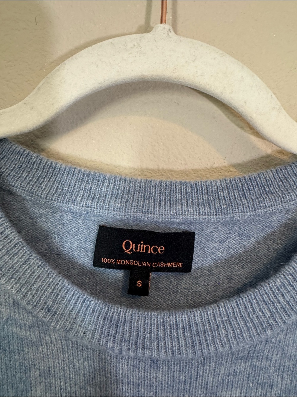 Quince Mongolian Cashmere Crewneck Sweater - Picture 3 of 6